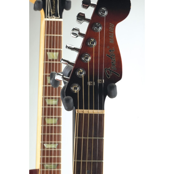 K&M 17604 4-fach Gitarrenstnder Roadie schwarz