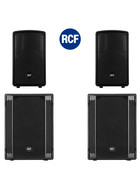 Bundle 2x RCF SUB 702-AS II Bass + 2x HD-10-A MKIV 4400 W