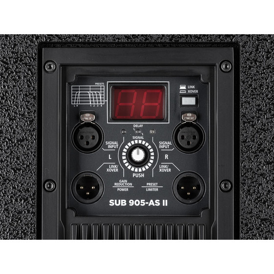 RCF Sub 905-AS II Digitaler Aktiver Bass 15 Bassreflex 2200 Watt DSP