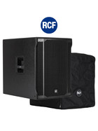 Bundle RCF Sub 8003-AS II Digitaler Aktiver Bass 18" Bassreflex 2200Watt DSP inkl. Cover