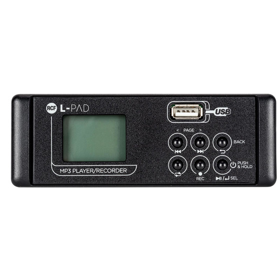 RCF SMP-R MP3 Card  fr L-PAD RCF L-Pad Mixerserie: 8c, 8cx, 10c, 12c, 12cx