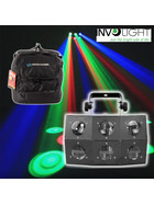 Involight OB200 LED Lichteffekt 18 x 3W RGB LEDs, DMX, Stativaufnahme, Tasche