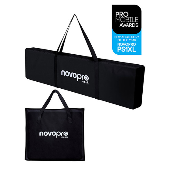Novopro PS1XL hhenverstellbares Podest zb. fr Movinglights mit Bags & 2xScrims
