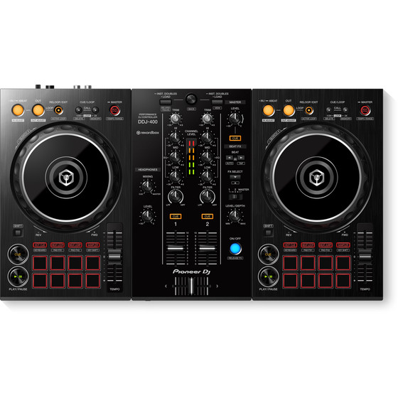 Pioneer DDJ-400 2-Kanal-DJ-Controller fr rekordbox dj