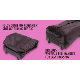 ACCU (Arriba) Cases ASC-AC-185 Transporttasche mit Rollen...