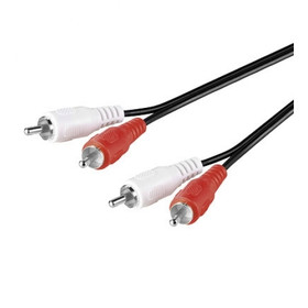 Chinch Kabel 2x Chinchstecker > 2x Chinchstecker 5m