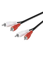 Chinch Kabel 2x Chinchstecker > 2x Chinchstecker 5m