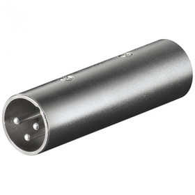 XLR- Adapter 3-pol. XLR-Stecker male auf 3-pol. XLR-Stecker male