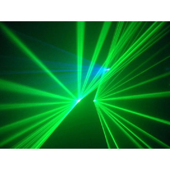 Laserworld EL-D100G Laser 100mW grün DMX Auto Musik