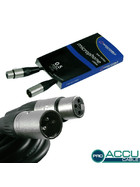 ACCU-CABLE PRO AC-PRO XMXF/0,5 - 0,5m XLR Mikrofonkabel (HightQuality Stecker)