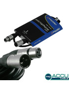 ACCU-CABLE PRO AC-PRO XMXF/1 - 1m XLR Mikrofonkabel (HightQuality Stecker)