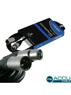ACCU-CABLE PRO AC-PRO XMXF/3 - 3m XLR Mikrofonkabel (HightQuality Stecker) 