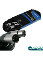 ACCU-CABLE PRO AC-PRO XMXF/5 - 5m XLR Mikrofonkabel (HightQuality Stecker) 