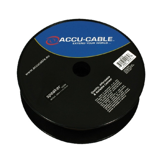 Accu Cable AC-SC2-0,75/100R - Speaker cable 2x0,75mm, 100m