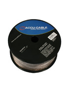 Accu Cable AC-SC2-2,5/100R-T - Speaker cable 2x2,5mm, 100m transparent