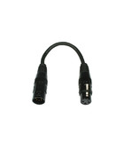 Accu Cable AC-DMXT/5M3F - XLR Adapter 5pin male auf 3pin female