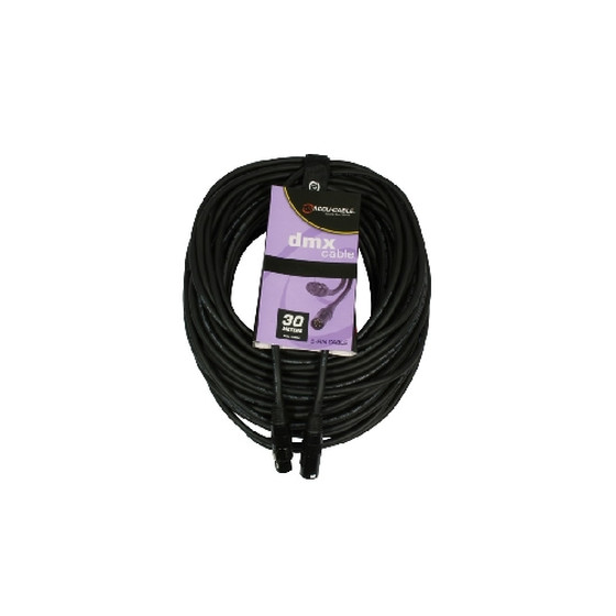 Accu Cable AC-DMX5/20 - 5 p. XLR m/5 p. XLR f 20m DMX/110ohm