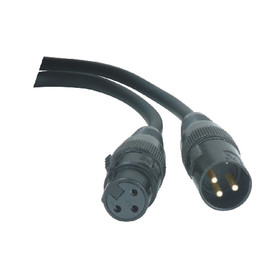 Accu Cable AC-DMX3/0,5 - 3 p. XLRm/3 p. XLRf 0,5m DMX/110ohm