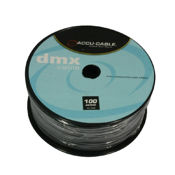 Accu Cable AC-DMX3/100R - DMX cable on Roll 3 cond/110 Ohm/100m