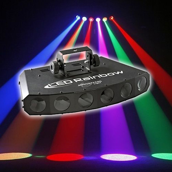 JBSystems LED Rainbow 6x 3Watt RGB LED