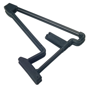 K&M 15520 Violinenstnder schwarz