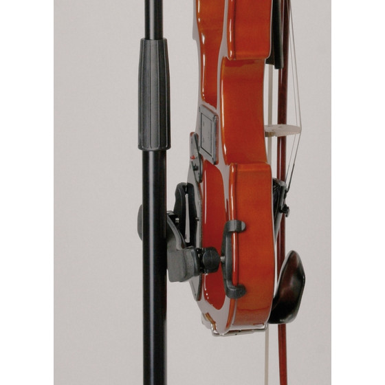 K&M 15580 Violinenhalter schwarz