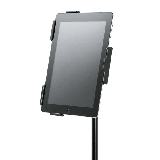 K&M 19712 iPad-Stativhalter schwarz 3/8? (iPad 2/3/4)