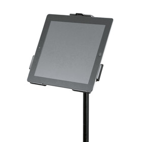 K&M 19712 iPad-Stativhalter schwarz 3/8? (iPad 2/3/4)