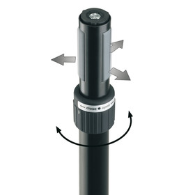 K&M 21441 Adapterhülse »Ring Lock« schwarz