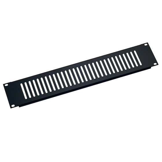 K&M 28452 19?-Frontplatte schwarz, 2 HE, 0,46 kg