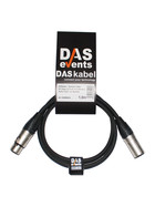 DASkabel - Sommer Cable SC-Stage 22 Profi XLR Mikrofon Audio Kabel 1m (Neutrik)