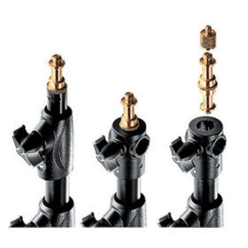 Manfrotto 1004BAC Master Stativ schwarz 4-teilige Säule Alu