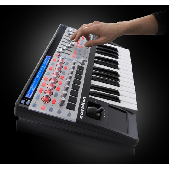 Novation 25 SL MKII 25 Tasten MIDI-Controller, Automap