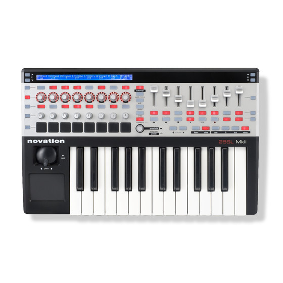 Novation 25 SL MKII 25 Tasten MIDI-Controller, Automap