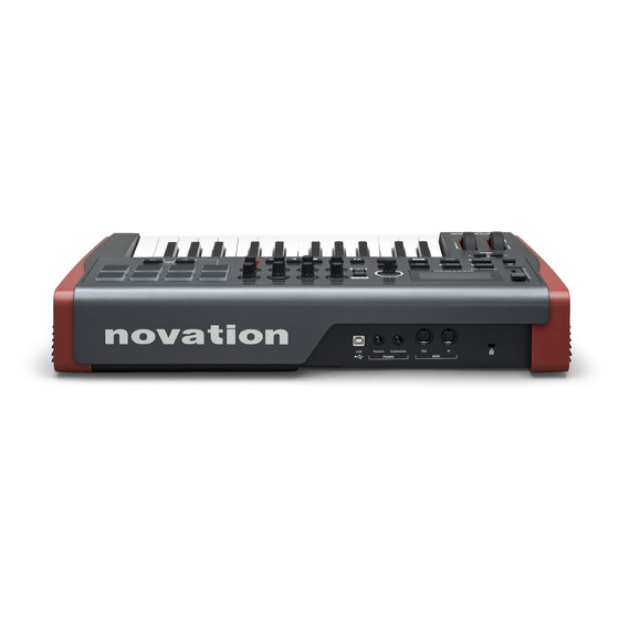 Novation Impulse 25 - 25 Tasten MIDI-Controller, Automap