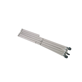 K&M 124 Scherenpult nickelfarbig