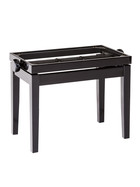 K&M 13701 Klavierbank - Unterteil schwarz poliert