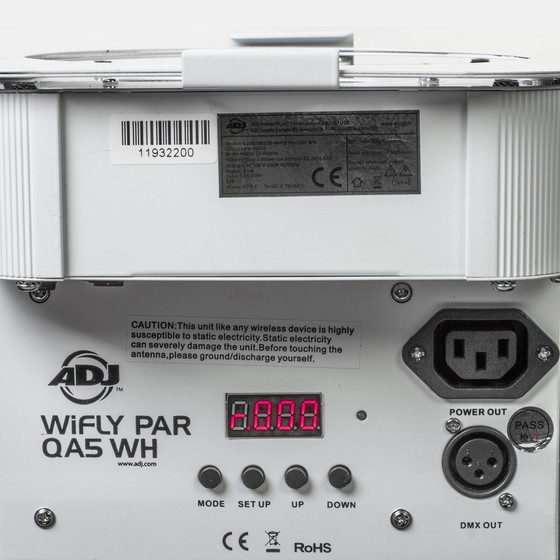 American DJ WiFly PAR QA5 WH (ACCU Flat PAR wei)