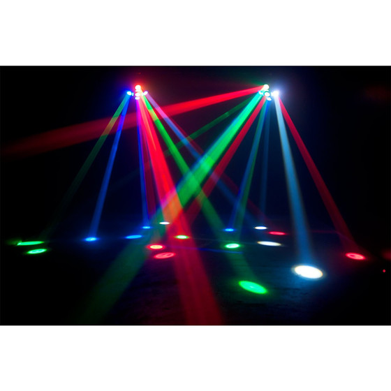 American DJ Monster Fun LED Moonflower mit Stroboskop Effekt 2in1 25x1Watt