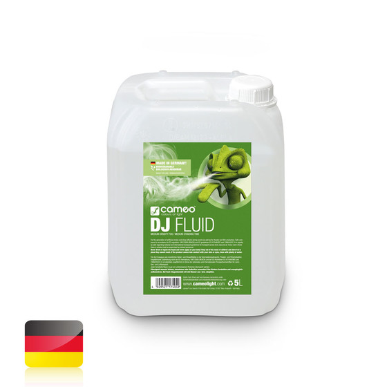 Cameo DJ FLUID 5L - Nebelfluid mit mittlerer Dichte und mittlerer Standzeit 5l