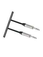 DASkabel - Sommer Cable SC-Stage 22 Profi Klinke Stereo Mikrofokabel 1m Sym. (Neutrik Stecker)