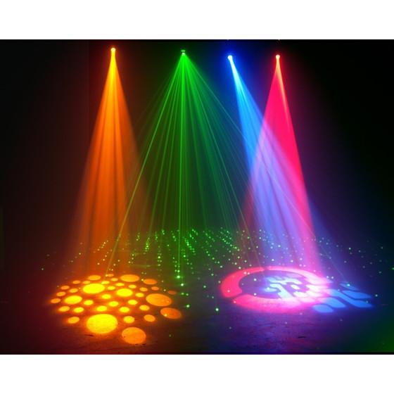American DJ Inno Pocket Spot LZR 12W LED + Laser Movinghead