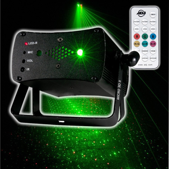 American DJ Micro 3D II Laser