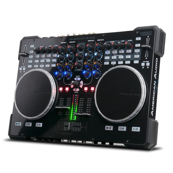 American DJ American Audio VMS5 4 Deck Midi Conroller inkl. Virtual DJ 8 LE