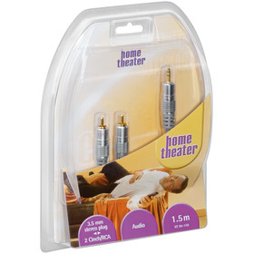 MP3 Audio-Adapterkabel Klinke 3,5 mm-Stecker ; 2x...