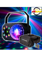 American DJ Stinger Star  3in1 Effekt Moonflower Wash Laser inkl. Tasche