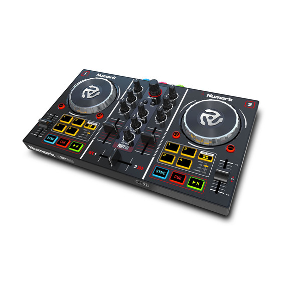 Numark Party Mix 2 Deck Midi Conroller inkl. Virtual DJ 8 LE