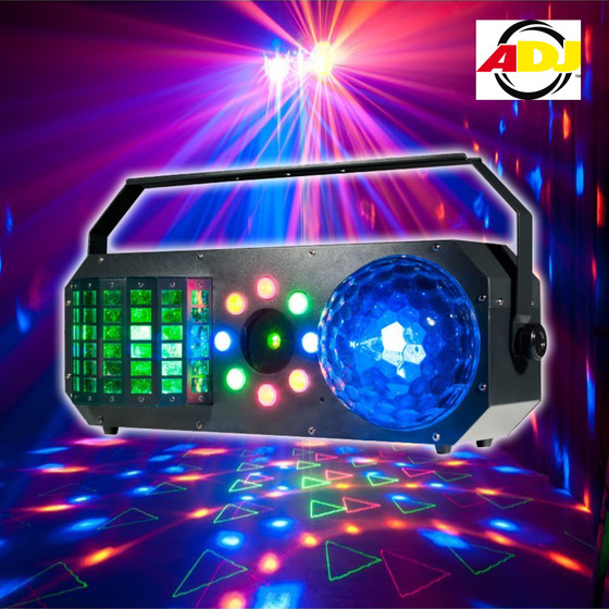 ADJ Boom Box FX1 4in1 Effekt Derby Moonflower Wash Laser