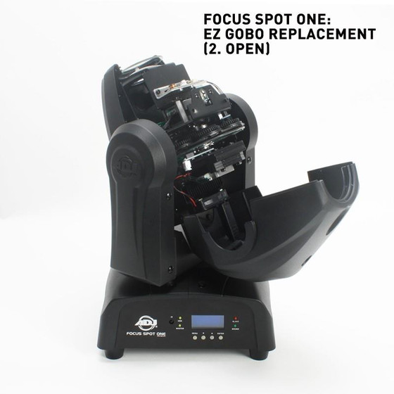 American DJ ADJ Focus Spot one 35Watt + 3Watt UV LED Movinghead B-Stock Showroom