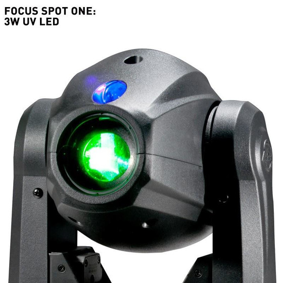 American DJ ADJ Focus Spot one 35Watt + 3Watt UV LED Movinghead B-Stock Showroom